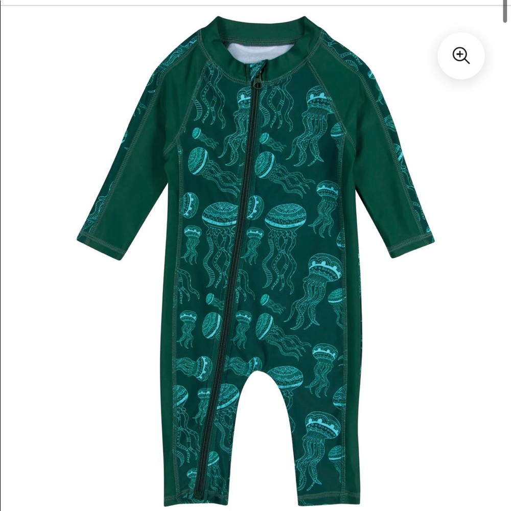SwimZip - Sunsuit - Long Sleeve Romper Swimsuit